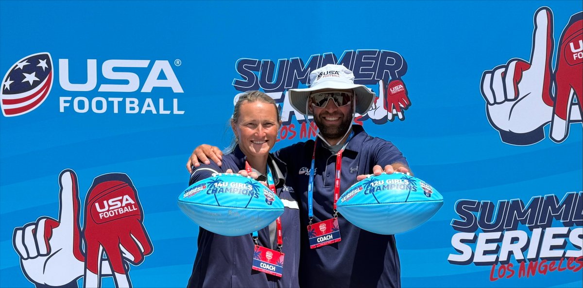 Chicago Bears (@bearsoutreach) on Twitter photo Congratulations to Willowbrook High School Girls Flag Football Coaches, Rachel Karos and Nick Hildreth for representing Illinois at the USA Football Select Bowl. Coach Karos’ 14U team and Coach Hildreth’s 12U team both won the gold in their divisions.
<a href="/WBFLAGFOOTBALL/">Warriors Flag Football</a>
<a href="/IHSA_IL/">Illinois High School Association #IHSA</a> Congratulations to Willowbrook High School Girls Flag Football Coaches, Rachel Karos and Nick Hildreth for representing Illinois at the USA Football Select Bowl. Coach Karos’ 14U team and Coach Hildreth’s 12U team both won the gold in their divisions.
<a href="/WBFLAGFOOTBALL/">Warriors Flag Football</a>
<a href="/IHSA_IL/">Illinois High School Association #IHSA</a>