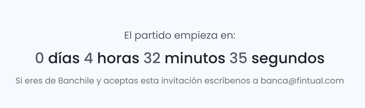 BREAKING NEWS: por un partido importante el día hoy, Fintualist se pospone hasta el jueves.
