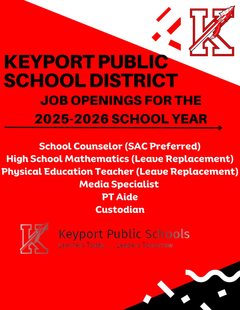 We are hiring for the 2025-2026 school year.  Visit our website for more information kpsdschools.org.