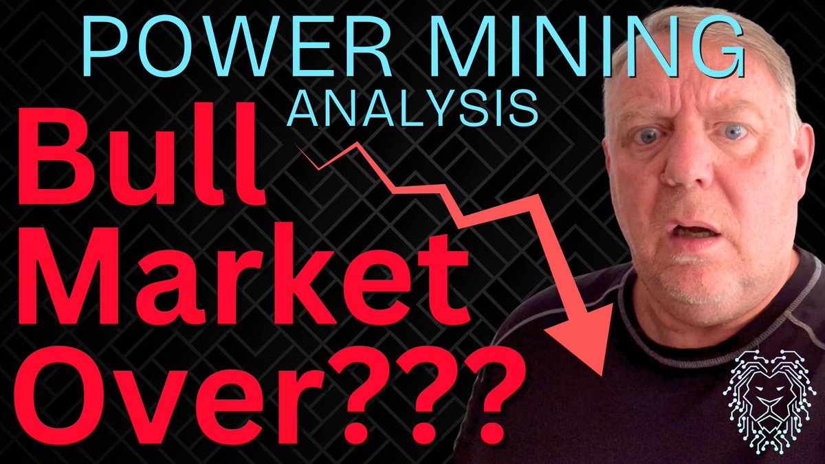power_analys1s's tweet photo. Is the #Bitcoin Bull Market Over? #BitcoinMiningPriceAnalysis, plus @HIVEDigitalTech & #BuzzHPC News
#PowerMiningAnalysis #BitcoinMiningStocks #BitcoinStockNews #BitcoinNews #AnthonyPower #BTC #BitcoinBreakOut #CryptoStocks #Stocks #Investing
https://t.co/mhUcsAcUwn https://t.co/e23DRXgwZX