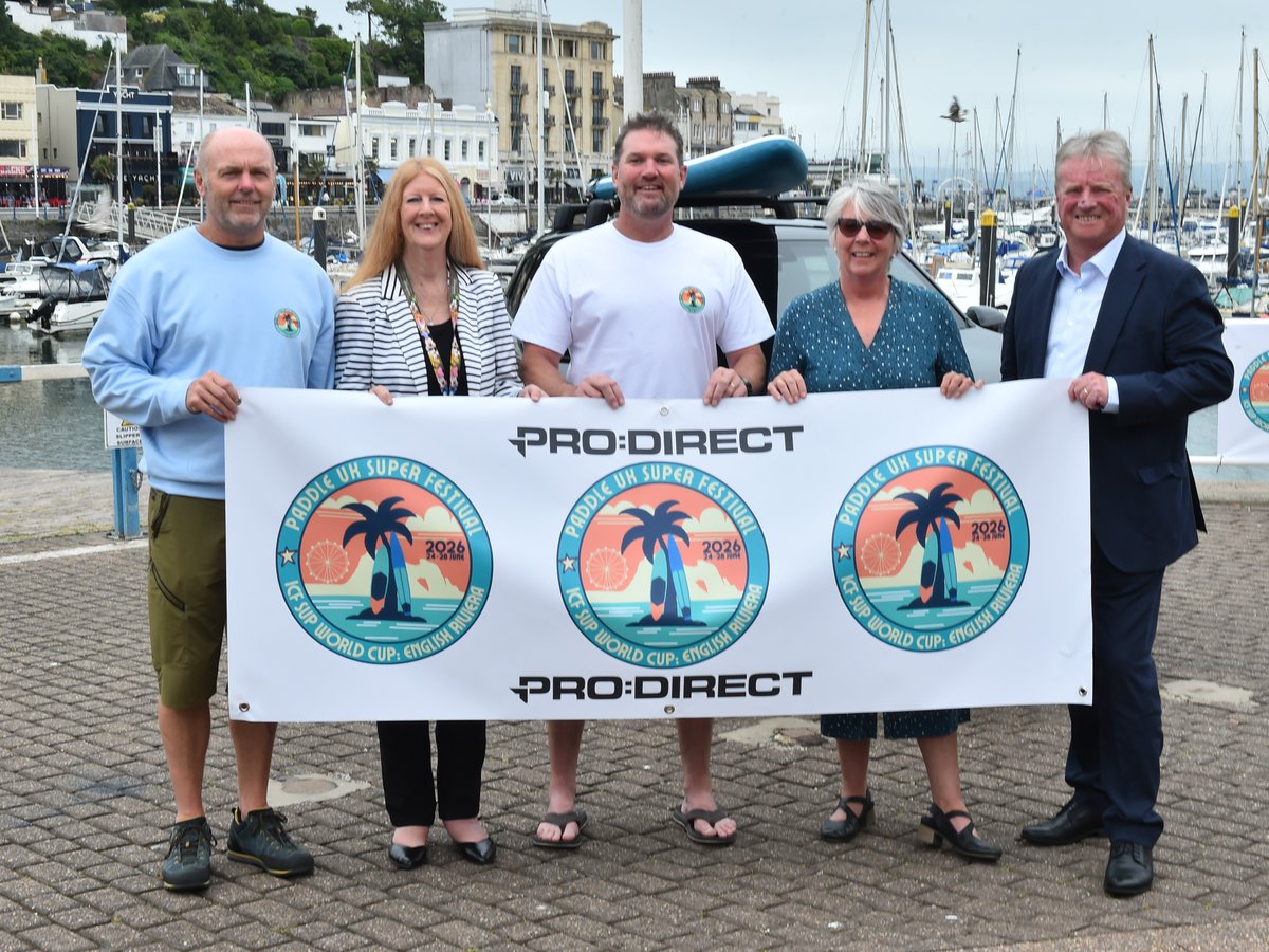 📣 1 year to go until the SUP World Cup comes to Torbay

Next summer, the English Riviera will host a five-day festival of paddling, welcoming hundreds of athletes and paddlers from around the world.

See how you can join in: orlo.uk/LmPZl