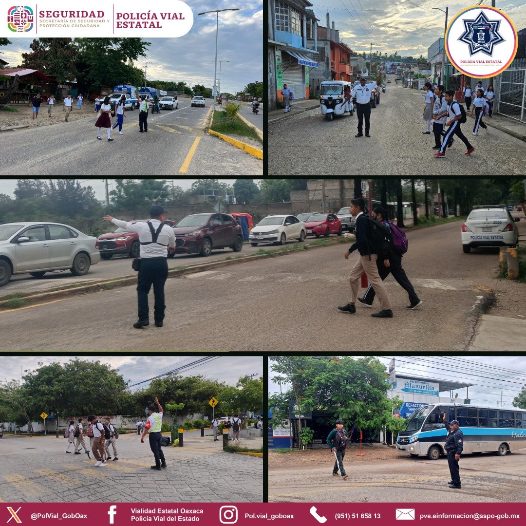 PolVial_GobOax's tweet photo. 🏫📚 Brindamos seguridad vial y protección a alumnos, familias y personal docente de las diferentes escuelas en las #8Regiones del estado.
👉🏻En zonas escolares disminuya su velocidad.
@GobOax @salomonj @IvanGarcia_A @ToryLopezS https://t.co/dvybrpTdqZ