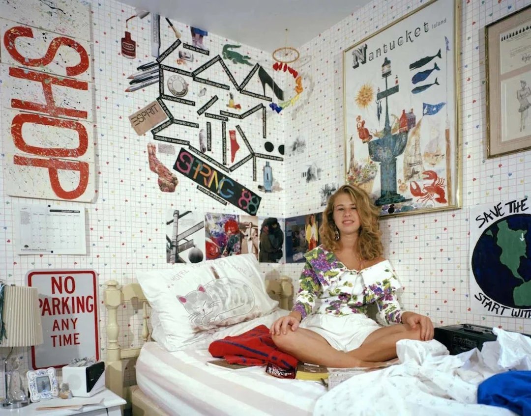 Photos from Adrienne Salinger’s 1995 photo book, "In My Room: Teenagers in their Bedrooms."
