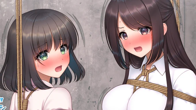 Skeb バイブ固定拘束 どちらが先か | 桜屋敷とんこつ #pixiv pixivに投稿しました!