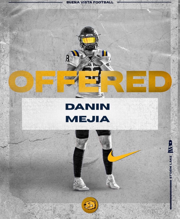 Danin”BigD”Mejia (@danin_5mejia) on Twitter photo After a great conversation with <a href="/CoachZoDavis/">Alonzo Davis</a> I am blessed to receive my 2nd football offer from <a href="/BVU_Football/">BVU Football</a> #AGTG🙏🏽 <a href="/CoachFord8/">CoachFord</a> <a href="/CoachQuinters/">Coach PJ Quinters</a> <a href="/RecruitVEHS/">RecruitTheTitans</a> <a href="/RecruitTheBend/">Coastal Bend Recruiting</a> After a great conversation with <a href="/CoachZoDavis/">Alonzo Davis</a> I am blessed to receive my 2nd football offer from <a href="/BVU_Football/">BVU Football</a> #AGTG🙏🏽 <a href="/CoachFord8/">CoachFord</a> <a href="/CoachQuinters/">Coach PJ Quinters</a> <a href="/RecruitVEHS/">RecruitTheTitans</a> <a href="/RecruitTheBend/">Coastal Bend Recruiting</a>