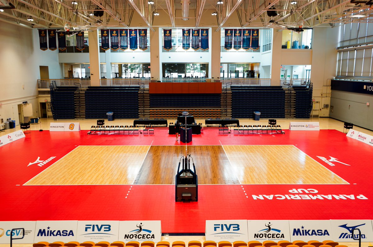 Fresh new look for the NORCECA U19 Girls Pan American Cup hosted by Volleyball Canada! 🇨🇦 

Competition begins today with:
2:30pm - 🇵🇷  vs 🇲🇽 
4:30pm - 🇺🇸 vs 🇻🇪 
6:30pm - 🇨🇦 vs 🇨🇷 

🎫 Grab your tickets at gogaelsgo.com/tickets

#GoCanadaGo