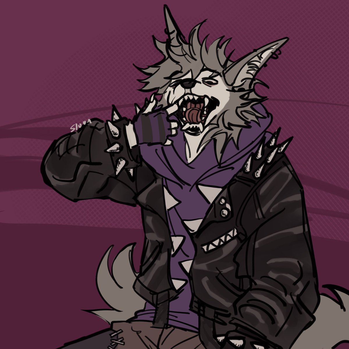 soon1091's tweet photo. Sketch flat for @BayorXx85088 
 #furry #furryart #digitalart https://t.co/kJQuKEUPxs
