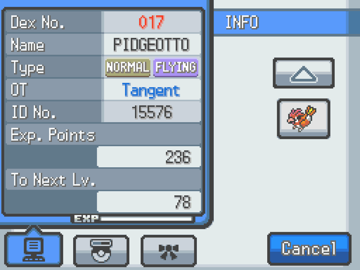 A full odds shiny Pidgeotto I found in Viridian Forest on Pokemon SoulSilver, taking 15879 random encounters. This shiny Pokemon was encountered on the 16-Jun-2025.

#ShinyPokemon #ShinyHunting #Pokemon #Shiny #FullOdds #HeartGold #SoulSilver