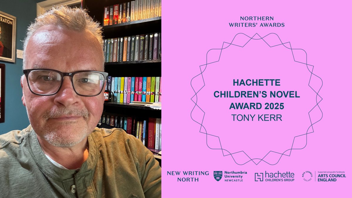 <a href="/NickAhad/">Nick Ahad</a> <a href="/sansawicka/">Sandra Sawicka</a> <a href="/HiveSouthYorks/">Hive Young Writers Network</a> <a href="/panmacmillan/">Pan Macmillan</a> <a href="/AMcMillanPoet/">Andrew McMillan</a> <a href="/NzeluWrites/">Okechukwu Nzelu</a> <a href="/BenMyers1/">Ben Myers</a> <a href="/PretiTaneja/">Preti Taneja</a> <a href="/paulsmithmusic/">Paul Smith</a> <a href="/somefiasco/">Valerie O’Riordan</a> <a href="/TLCUK/">The Literary Consultancy</a> <a href="/MichaelChaplin2/">Michael Chaplin</a> <a href="/UniofNewcastle/">Newcastle University</a> <a href="/nasimrasl/">Nasim Rebecca Asl نسیم اصل</a> <a href="/lizzie_lovejoy/">Lizzie Lovejoy 🎨🌈</a> <a href="/yorkshiretam/">Tammie</a> <a href="/arvonfoundation/">Arvon</a> <a href="/NorthumbriaUni/">Northumbria Uni</a> <a href="/HachetteKids/">Hachette Children's Group</a> <a href="/SarahLenGal/">Sarah Lennon Galavan</a> <a href="/ClareWeze/">Clare Weze</a> <a href="/LindsayLit/">Becky Bagnell</a> <a href="/DanielTawse/">Daniel Tawse (updates only)</a> The first winner of the Hachette Children's Novel Award is Tony Kerr from Sunderland.

"As a working-class boy, it was books that lifted me out of my everyday life and showed me the path to a different future. Now it is my dream to open that world up to other children."