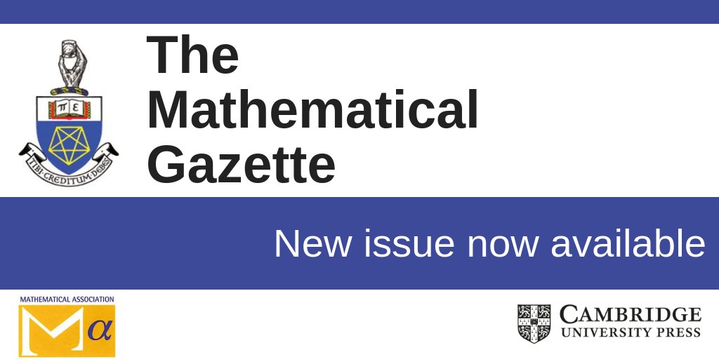 Cambridge University Press - Mathematics tweet media