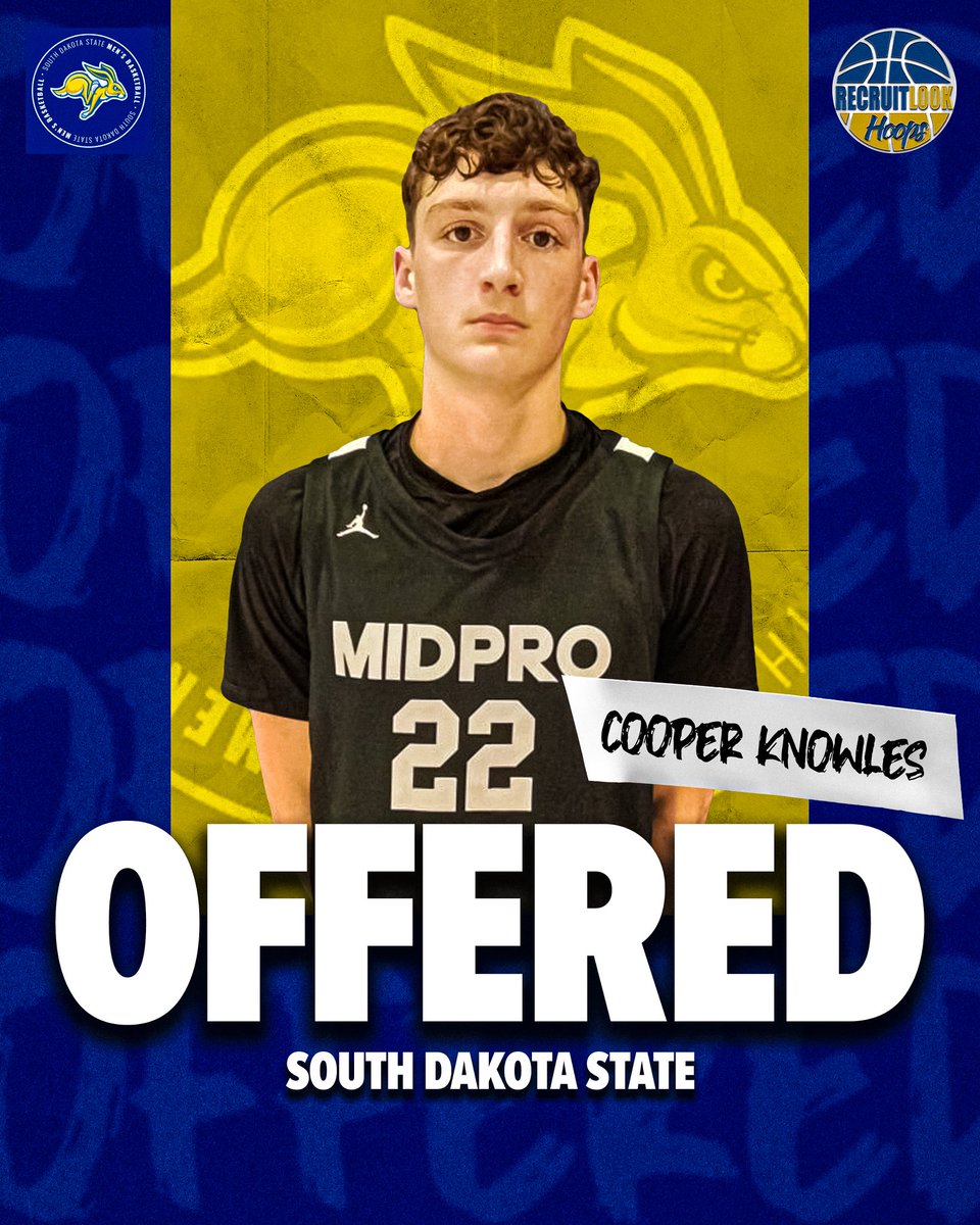 RecruitLook Hoops (@rl_hoops) on Twitter photo 2026 Mid Pro - Cooper Knowles <a href="/knowles_22/">Cooper Knowles</a> Adds latest offer from South Dakota State has all the tools & physical gifts needed for the position #RLHoops 2026 Mid Pro - Cooper Knowles <a href="/knowles_22/">Cooper Knowles</a> Adds latest offer from South Dakota State has all the tools & physical gifts needed for the position #RLHoops