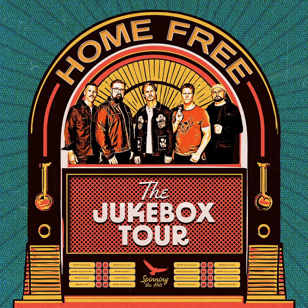 Just Announced!
Exceptional Artists Presents: Home Free: The Jukebox Tour
Thursday, November 6 at 7:30PM
<a href="/HomeFreeGuys/">Home Free</a> 

Pre-sale this week. General on sale begins Friday, June 27 at 10:00AM.

#cvilleparamount #homefree
