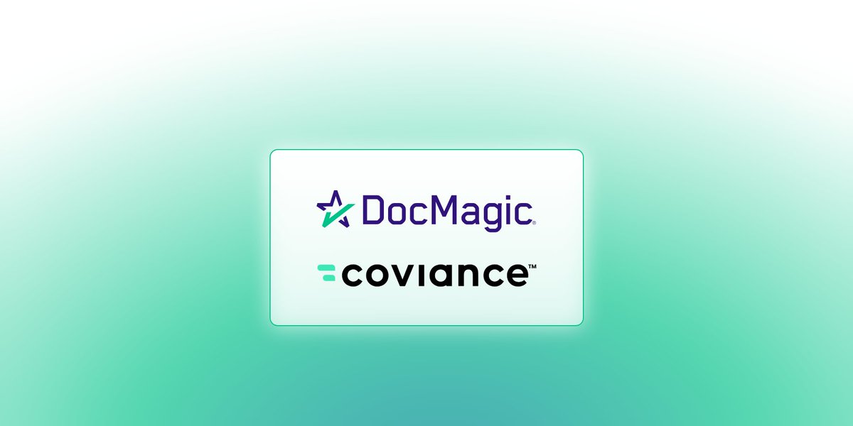 DocMagicTech's tweet image. What if your home equity customers could get an offer instantly…along with compliant disclosures (and a loan estimate) when applying online? We’re delighted to have partnered with Coviance to make this a reality. hubs.ly/Q03trYdJ0

#equitylending #coviance #docmagic