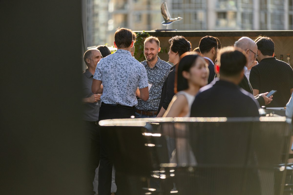 ULIBC's tweet image. What a night! 🌟 Our ULI BC 2025 Summer Social presented by Dentons, an evening of networking + connecting with colleagues + industry professionals.
📷 by Graham Handford
See the full album on our Facebook page here: on.uli.org/GSlx50WfcHg
#ULIBC #SummerSocial #Networking