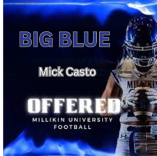 mickcasto's tweet image. Hard work keeps paying off! I am excited to recieve an offer from  @CoachJCatanese  and @RiebockBilly to continue my football career at  @MU_BigBlueFB , thank you for believing in me. Thanks to my coaches, @RossviewFTBL , @JamesWilhoit25 . @EWS_Mentality , @jkhood03