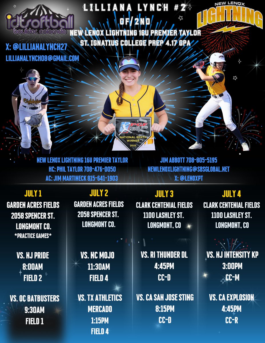 Lillianalynch27 (@lillianalynch27) on Twitter photo IDT schedule drop!!! Come see us play! <a href="/LenoxPt/">New Lenox Lightning 16U PT</a> <a href="/NLL18UGold/">New Lenox Lightning 18U Gold</a> <a href="/CoachDeOliveira/">☘️Irish Coach Boo!☘️</a> <a href="/HarvardSB/">Harvard Softball</a> <a href="/HCrossSB/">Holy Cross Softball</a> <a href="/lizjagielski/">Elizabeth Jagielski</a> <a href="/MaddyCarpe/">Maddy Carpe</a> <a href="/MykaSutherlin/">Myka Sutherlin</a> <a href="/CULionsSoftball/">Columbia Softball</a> <a href="/JenTeague24/">Coach Teague (she/her)</a> <a href="/coachjennyrohn/">Jenny Rohn</a> <a href="/BC_Softball/">BC Softball 🥎</a> <a href="/DePaulSB/">DePaul Softball</a> <a href="/ExtraInningSB/">EXTRA INNING SOFTBALL</a> <a href="/ashley3waters/">Ashley Waters</a> <a href="/CoachC_Meg/">Megan Coronado</a> <a href="/WASHUSoftball/">WashU Softball</a> <a href="/ExtraInningSB/">EXTRA INNING SOFTBALL</a> IDT schedule drop!!! Come see us play! <a href="/LenoxPt/">New Lenox Lightning 16U PT</a> <a href="/NLL18UGold/">New Lenox Lightning 18U Gold</a> <a href="/CoachDeOliveira/">☘️Irish Coach Boo!☘️</a> <a href="/HarvardSB/">Harvard Softball</a> <a href="/HCrossSB/">Holy Cross Softball</a> <a href="/lizjagielski/">Elizabeth Jagielski</a> <a href="/MaddyCarpe/">Maddy Carpe</a> <a href="/MykaSutherlin/">Myka Sutherlin</a> <a href="/CULionsSoftball/">Columbia Softball</a> <a href="/JenTeague24/">Coach Teague (she/her)</a> <a href="/coachjennyrohn/">Jenny Rohn</a> <a href="/BC_Softball/">BC Softball 🥎</a> <a href="/DePaulSB/">DePaul Softball</a> <a href="/ExtraInningSB/">EXTRA INNING SOFTBALL</a> <a href="/ashley3waters/">Ashley Waters</a> <a href="/CoachC_Meg/">Megan Coronado</a> <a href="/WASHUSoftball/">WashU Softball</a> <a href="/ExtraInningSB/">EXTRA INNING SOFTBALL</a>