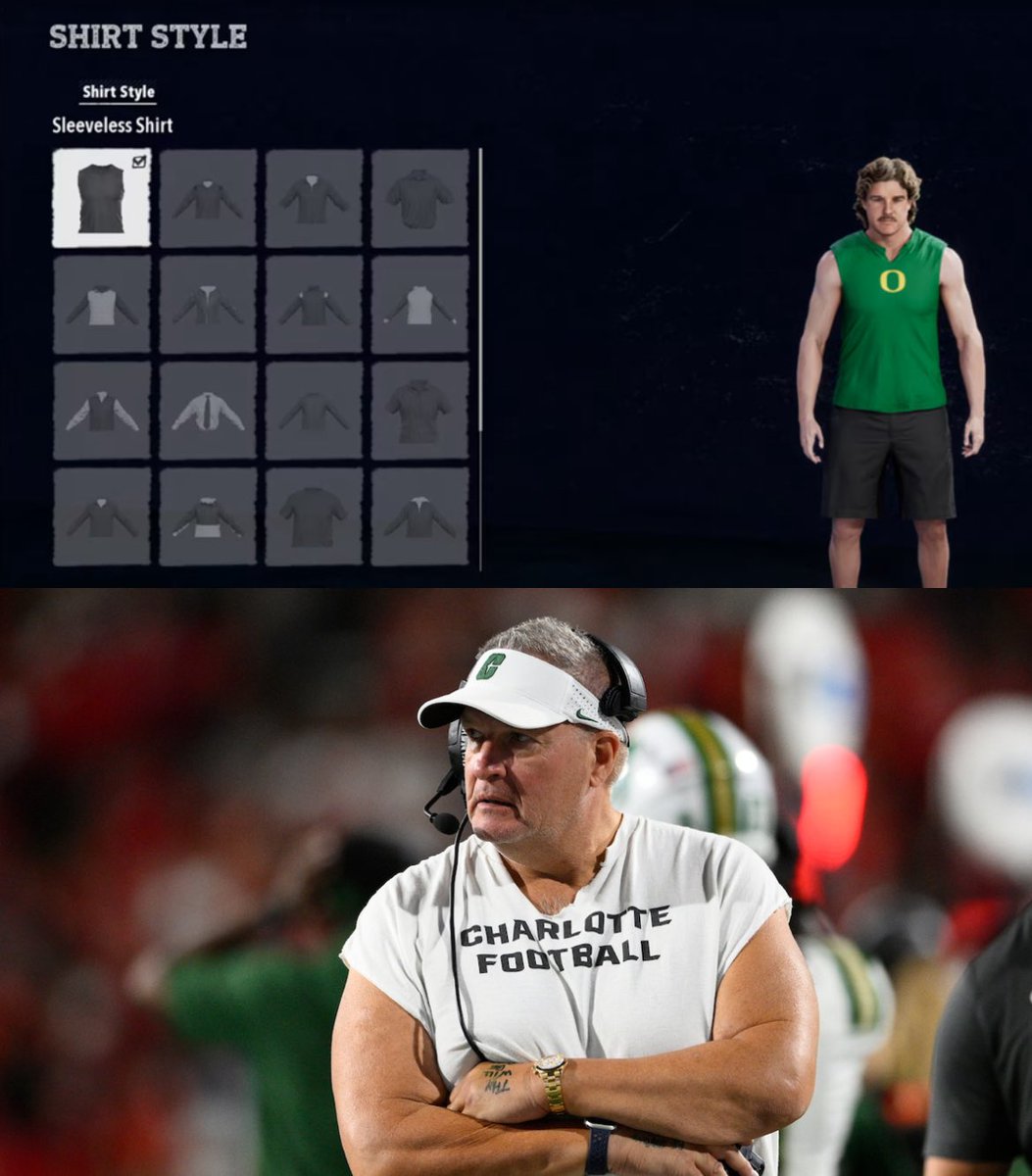 Biff Poggi’s signature look is in the game 🔥