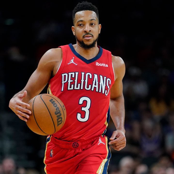 RTNBA's tweet photo. Full Trade Details:

Wizards receive: CJ McCollum, Kelly Olynyk &amp; a future SRP 

Pelicans receive: Jordan Poole, Sadiq Bey &amp; No. 40 pick

via @ShamsCharania https://t.co/hXqhnKzyZo