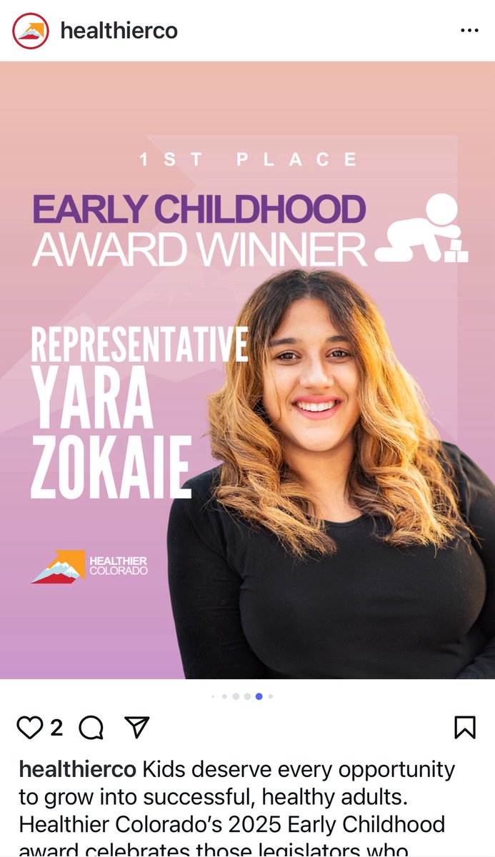 Dan_Gehrke_'s tweet image. Only in Colorado can a communist who supports abortion up to birth receive an award with the narrative “kids deserve every opportunity to grow into successful, healthy adults.”

You can’t make this stuff up.