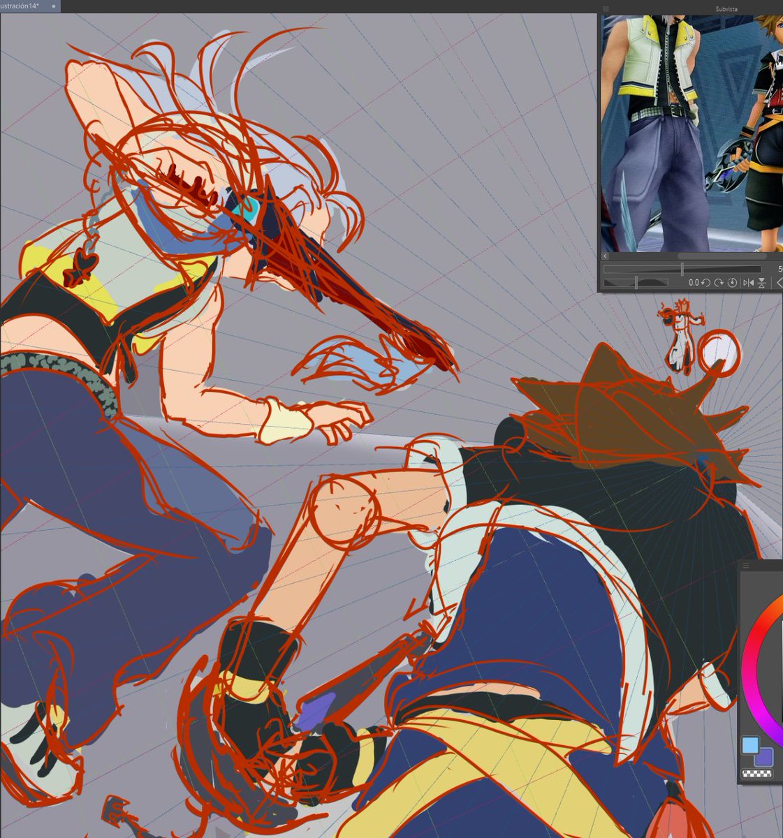 cielecin's tweet image. kh2.. sigh dreamily