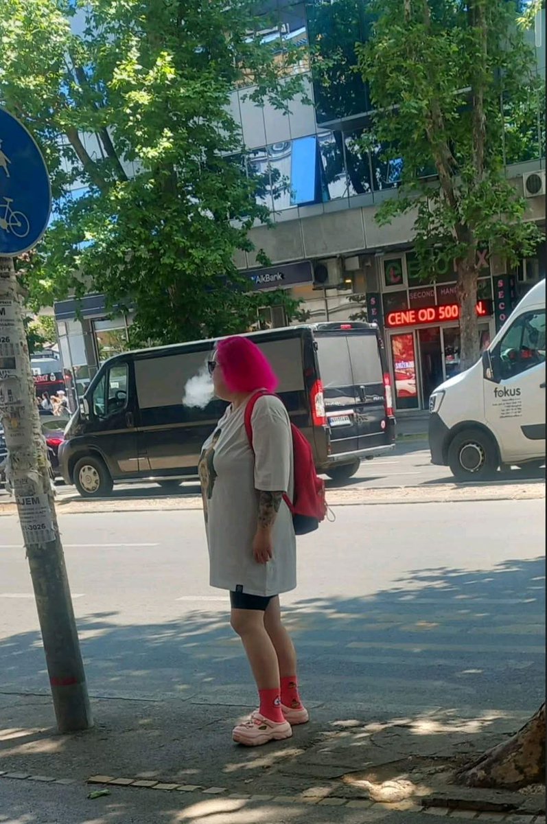 AndrejicVuk's tweet photo. Blokaderi kao da su ispali iz horor filma "Strah u ulici Brestova", a kad prođe neuspeli pokušaj obojene revolucije radiće kao strašila u vojvođanskim ravnicama. Eto, i to sam im završio. https://t.co/shR0aPWmwd