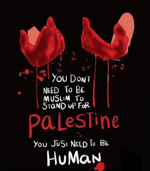 Stand with us for humanity. 💔