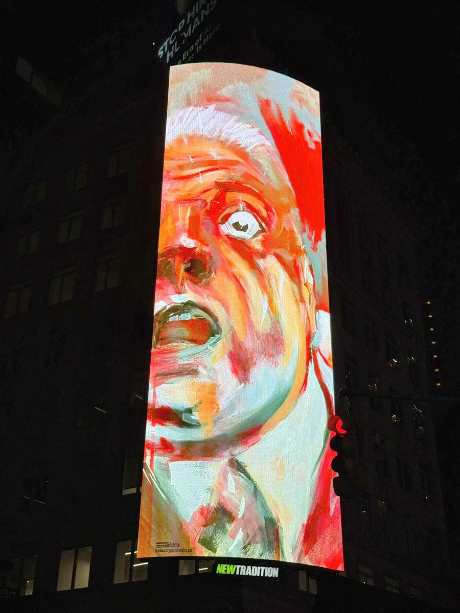 SherryNFT's tweet image. ✨An unforgettable night in Manhattan, NYC. “Don’t Look Away” up on billboard in Manhattan Theater District ✨
Thank you so much @Jeni_Pepen , @OneLoveArtDAO ,@Chazwesley99 for making this happen 🤍🤍🤍