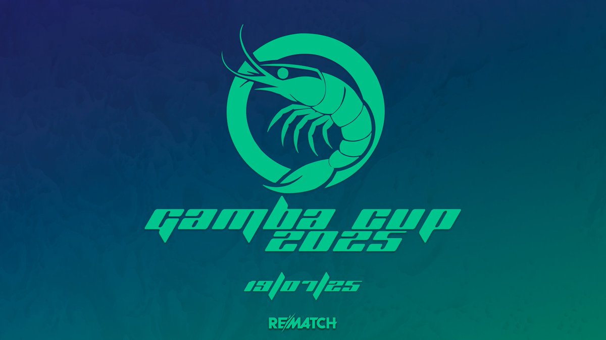 VUELVE LA GAMBACUP

🎮REMATCH
🗓️19/07/25