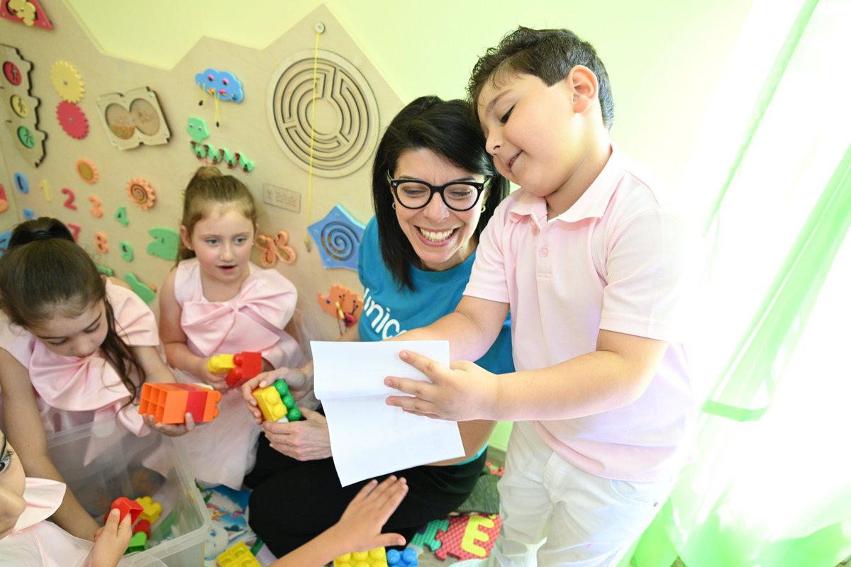 UNICEF Armenia (@unicefarmenia) on Twitter photo Good news to end the day! 🎉 A new classroom opened at Abovyan Kindergarten No. 9 — giving 30 more kids a chance at early education.
Thanks to <a href="/EduCannotWait/">Education Cannot Wait</a> & partners, more kindergartens across 🇦🇲 are opening their doors to little learners.
#ForEveryChild, early learning! Good news to end the day! 🎉 A new classroom opened at Abovyan Kindergarten No. 9 — giving 30 more kids a chance at early education.
Thanks to <a href="/EduCannotWait/">Education Cannot Wait</a> & partners, more kindergartens across 🇦🇲 are opening their doors to little learners.
#ForEveryChild, early learning!