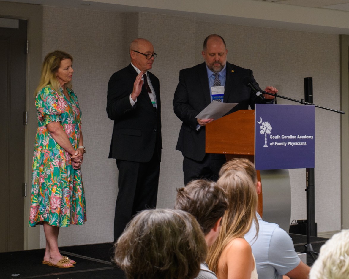 SCAFP proudly welcomes Dr. Michael Bryant as SCAFP 2025 President! Dr. Bryant brings a wealth of experience and a clear vision for the future of Family Medicine. We look forward to a year of growth, collaboration, and continued excellence under his leadership.