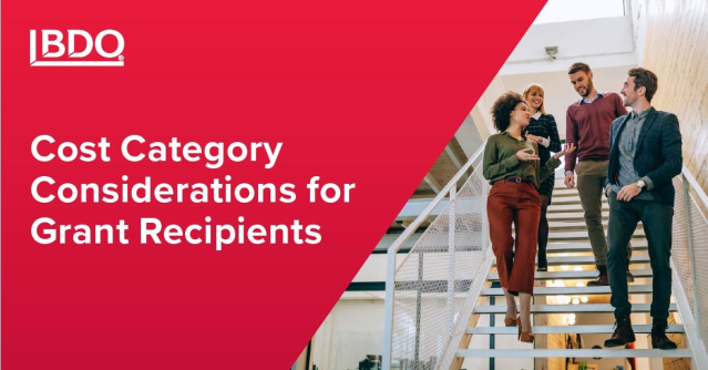 Discover how grant recipients can help optimize indirect cost strategies and strengthen financial health with <a href="/BDO_USA/">BDO USA</a>’s insight. bdousa.com/409cRFd