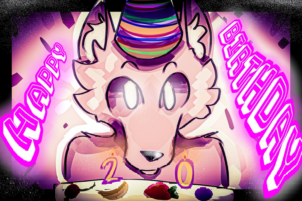 Feliz cumpleaños a mi lobito hermoso <a href="/TheUwUNebro/">Bugee_MW</a>!! Un año más a tu ladito es un regalo más para este gatito, te amo mucho corazhuUUn!! 🥰💕💗.