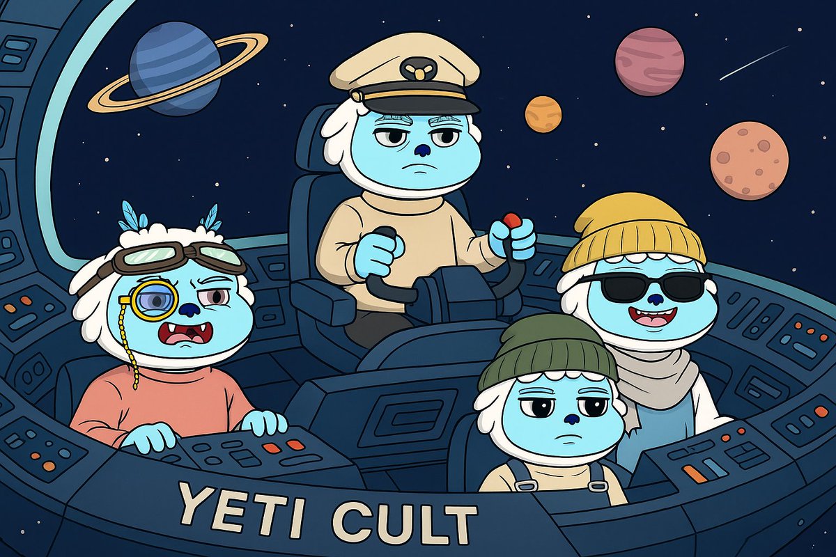 👉Yeti Cult takes action. 🩶
👉Locked to target.
🪐The captain and the crew are very excited
👪Take your place in this family. Do not delay
<a href="/yeticult/">Yeti Cult</a>