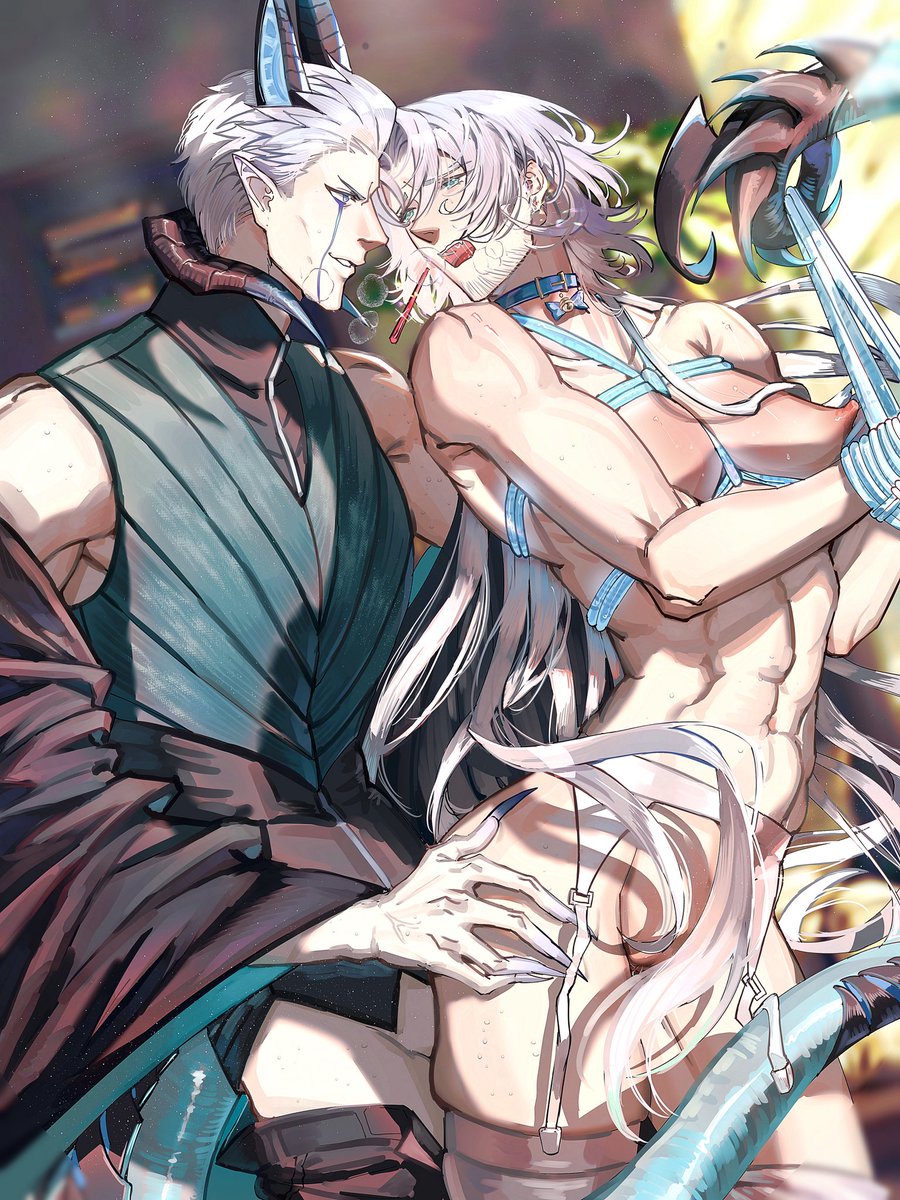 5vd 二创 龙哥与法师paro