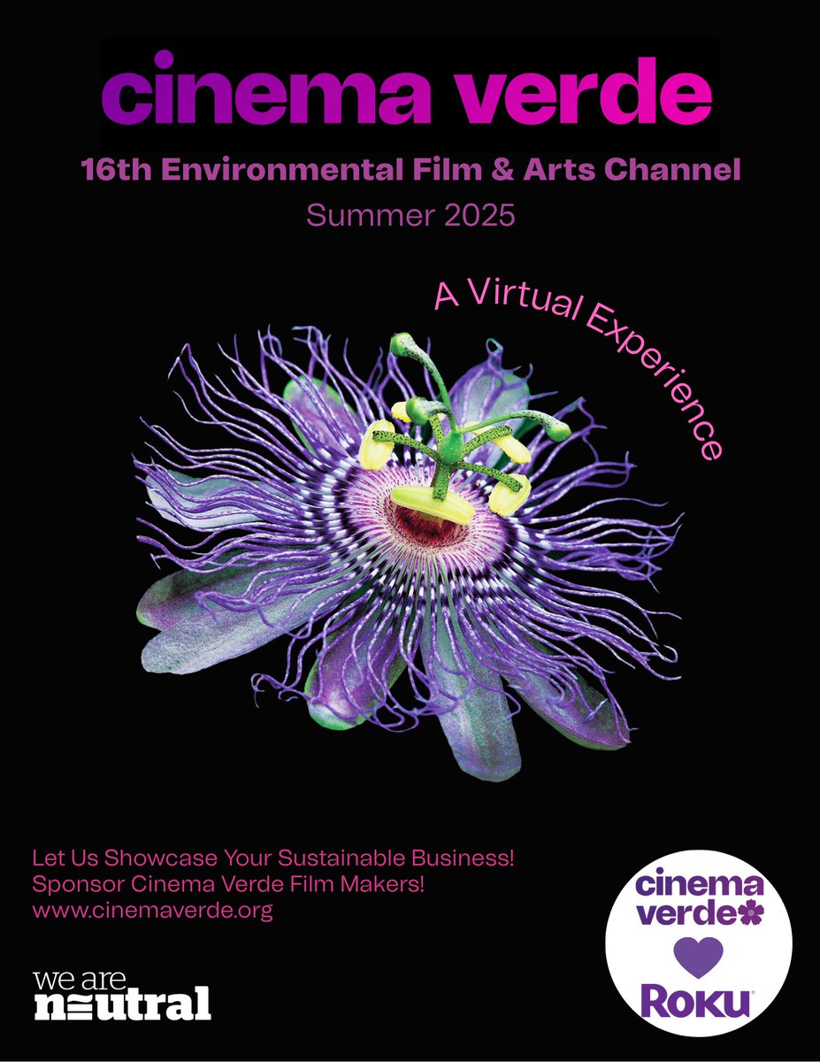 Cinema Verde presents our 16th Annual Environmental Film &amp; Arts Festival – coming this summer! 

🌍 What would YOU do to make the world a place you want to live?
🎬 Streaming worldwide, the festival features films that inspire action.  

📌 cinemaverde.org