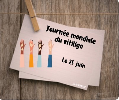 Le 25 juin: #journée #santé #vilitigo