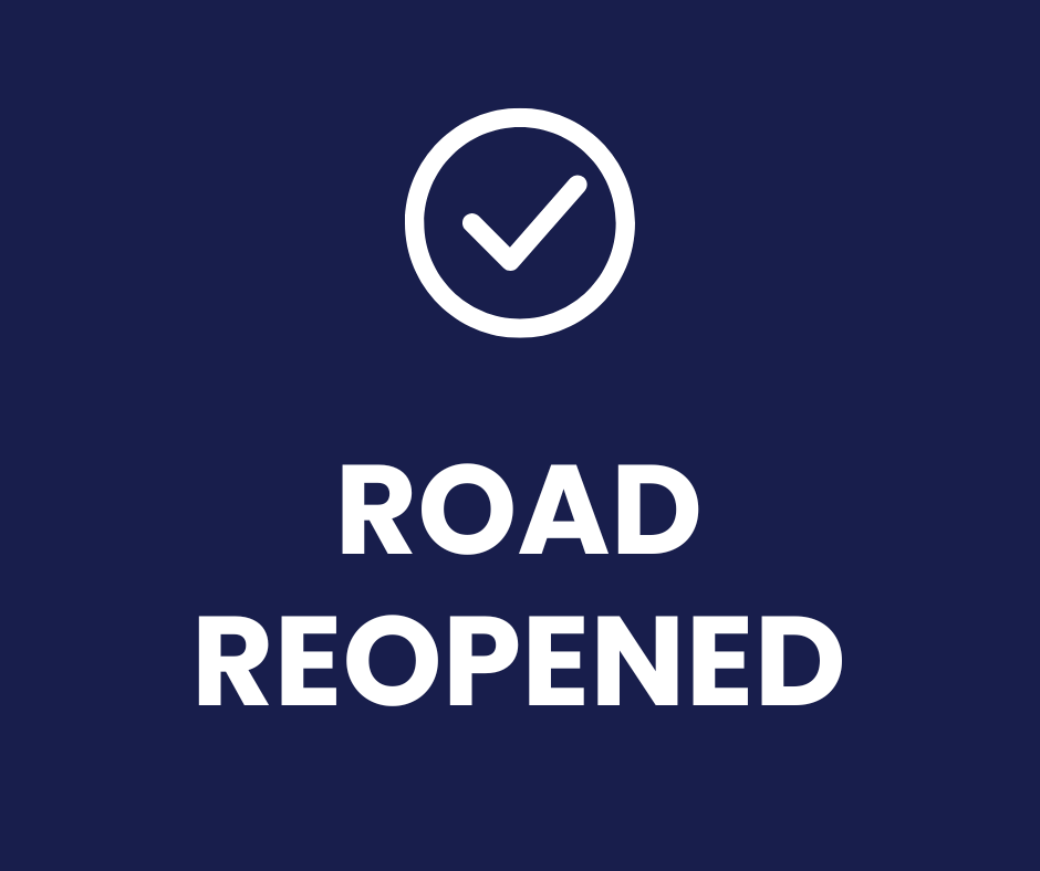 MARCH STREET REOPENED ✅

March Street has reopened to through traffic as of 3:15 p.m. following a closure earlier today, June 24. 

March Street from Maybee Road to Patrick Drive was closed this morning and early this afternoon due to a downed hydro line caused by a fallen tree.
