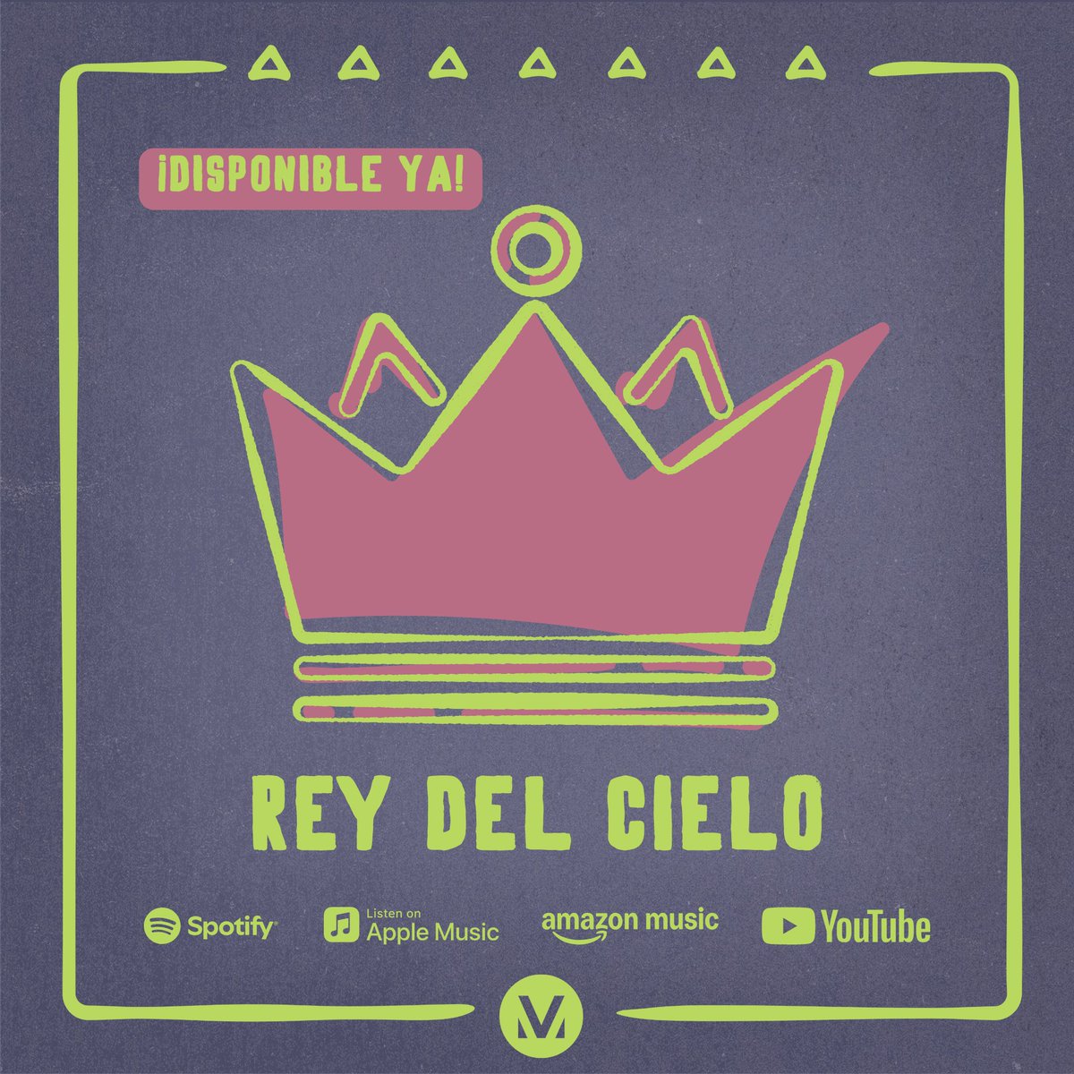 New music alert! 👑 "Rey Del Cielo," the Spanish version of Vineyard Worship's powerful anthem, is out now on Adoración Viña (Vineyard en Español). 
Listen here: found.ee/ReyDelCielo