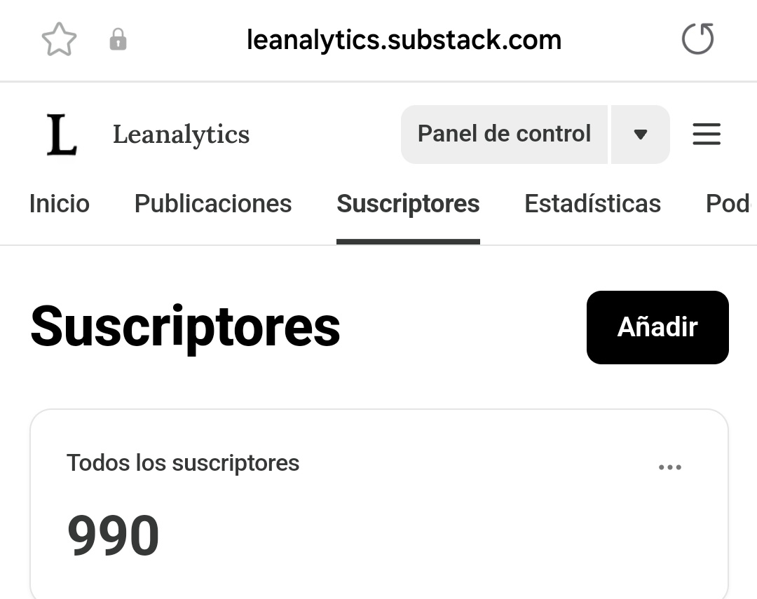 UbaldoHervas's tweet photo. Con la siguiente edición sobre introducción a análisis causal no tengo dudas de que llegaremos a los 1.000 suscriptores.

Eso me genera algunas preguntas:

1. ¿Es este un buen momento para activar una versión de pago?
2. ¿Qué esperarías de una versión de pago de @Leanalytics_? https://t.co/6E9Owxcopk