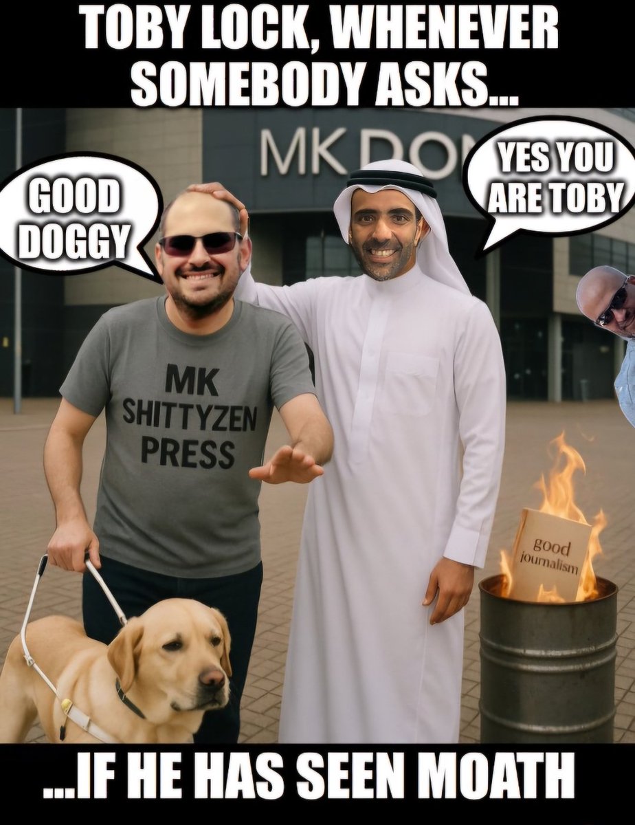 sw19resistance's tweet photo. Now do an article about all the abuse sent to footballers by Moath, address Moath's other vile views, and ask why he is still working in and around MK Dons. @Citizen_Toby
#afcw #moath #franchise #safeguarding #lapdog https://t.co/wiHhSNlVeV