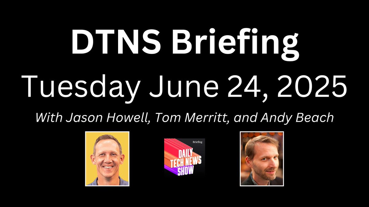Daily Tech News Show (@dtnsshow) on Twitter photo Samsung announces its big foldable unpacked, Anthropic latest court ruling has big implications for the legality of training AI models with copyrighted works, and Andy Beach shows how individual creators are using AI like a paintbrush.
Listen here: shows.acast.com/dtns/episodes/… Samsung announces its big foldable unpacked, Anthropic latest court ruling has big implications for the legality of training AI models with copyrighted works, and Andy Beach shows how individual creators are using AI like a paintbrush.
Listen here: shows.acast.com/dtns/episodes/…