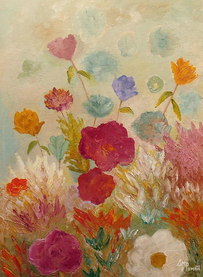 Ángeles M. Pomata (@ampomata) on Twitter photo This is my painting "Lush On The Fields". This is my painting "Lush On The Fields".