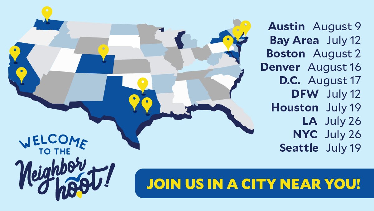 ricealumni's tweet image. Alumni, join us at a Welcome to the NeighborHOOT event and get to know the Rice community in your area. Learn more and register at alumni.rice.edu/welcome-to-the….