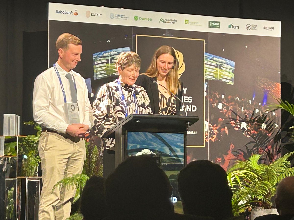 The winner of the #Fernenergy  Rural Hero of the year award is Chris Allen, Chris it was a privilege to know you, Thanks to the Allen  family for accepting the award on his behalf. #PINZ <a href="/FedFarmers/">Federated Farmers</a>  <a href="/SportNationNZ/">Sport Nation NZ</a>