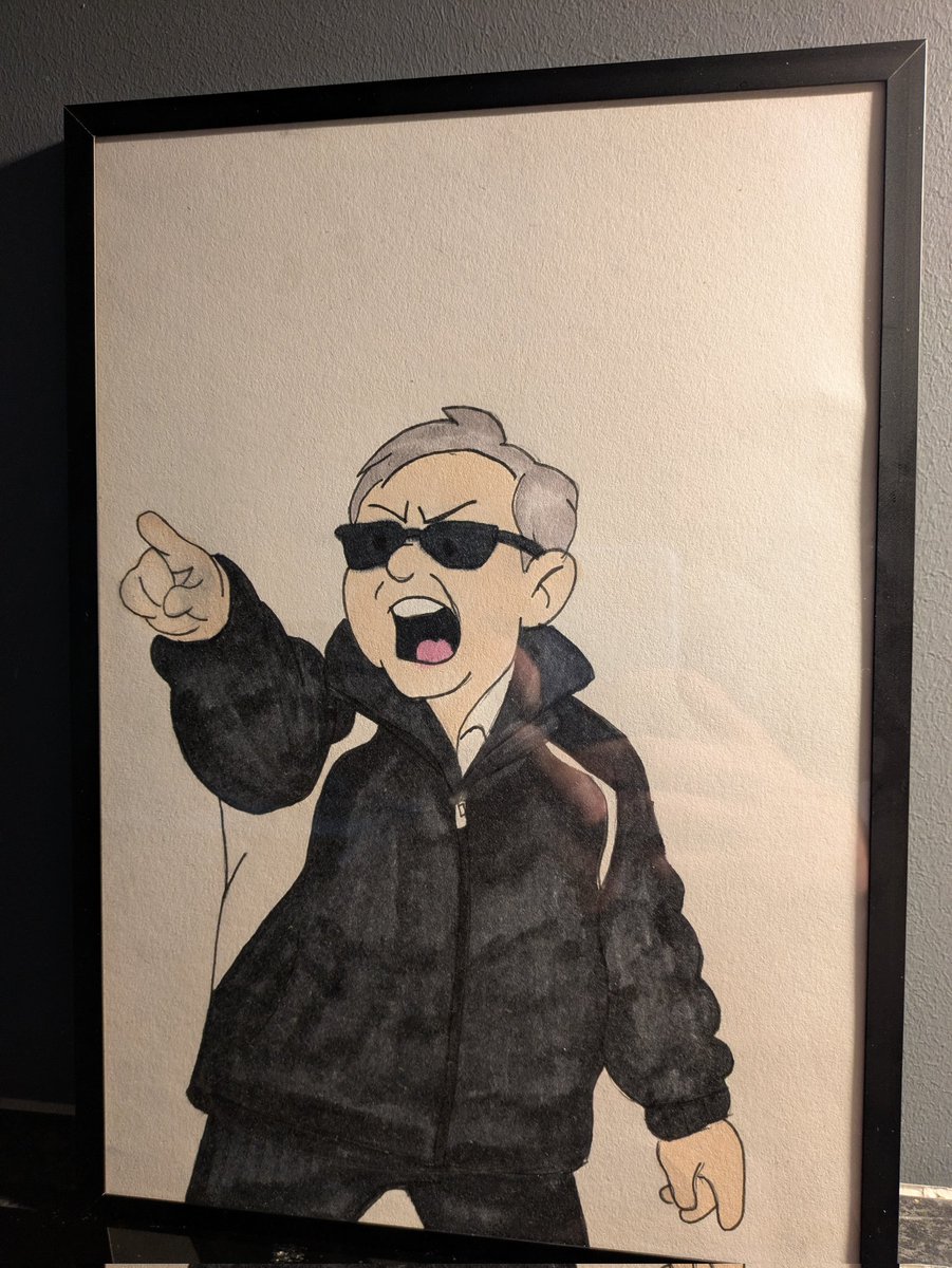 Fikk et lite kunstverk i gave i dag 🖤🤍
<a href="/RBKfotball/">Rosenborg Ballklub</a>