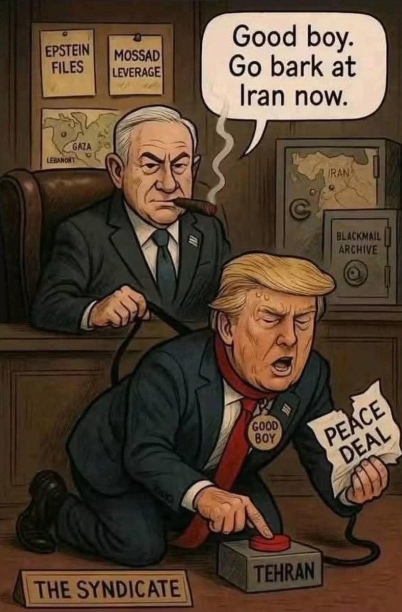 Arthurmacfr's tweet photo. @CNEWS @Helene979566 Mais en réalité, c’est Trump qui est au service de Israel. https://t.co/dyjaUE9hdL