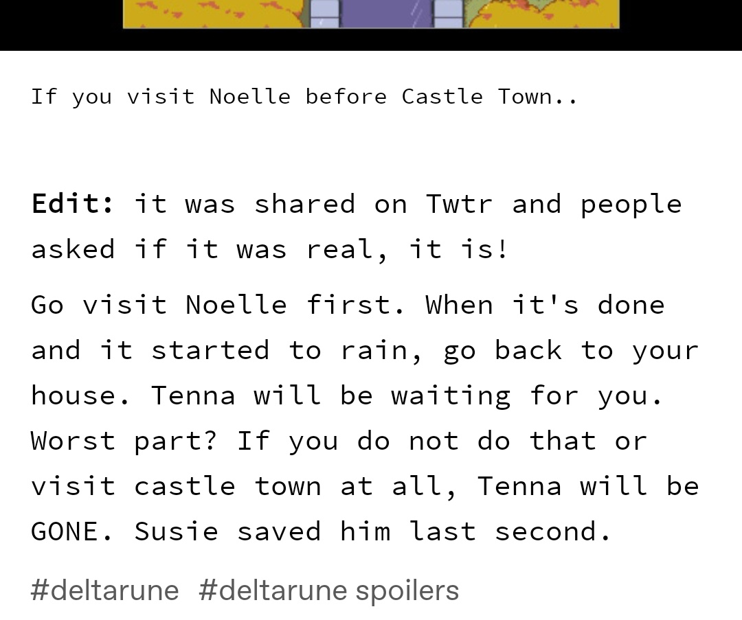BRO TENNA REALLY GOT 2 CHANCES OF DYING...😭

Chat choose your poison:
1- Dying after getting hope and getting killed for a lethal slash and abandoned in the cold
2- Dying after again, getting again hopes n cured but being left on the rain all alone without the hope of rescue