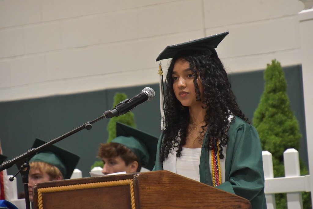 Amidst Laughter, Tears, &amp; Dance Moves, 280 Students Received Diplomas at the 54th Annual #MTHS Commencement Ceremony!#MTHSClassof2025Graduates!  #MustangPride. See Photos &amp; Links: montville.net/article/2283748