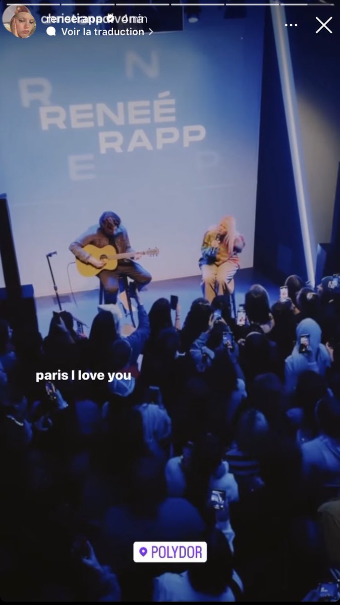 she's playing madison square garden