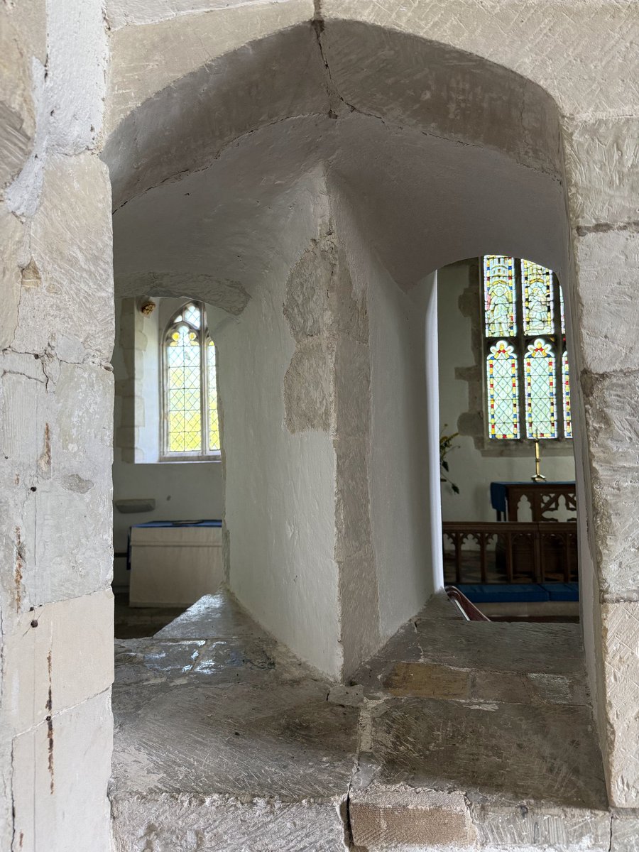 I do love a good squint.  This double version is more like a motorway intersection. It’s brilliant.  Stoke Charity, Hants.